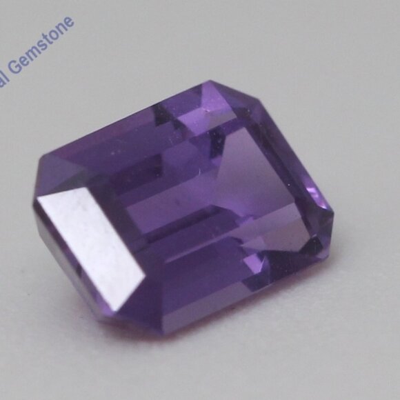 Emerald Loose Sapphire (1.42 Ct Pinkish Purple Vs2) Gia C53000095 - Picture 4 of 6